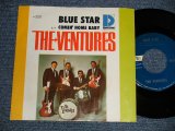 画像: THE VENTURES - A)BLUE STAR  B)COMIN' HOME BABY (MINT-/MINT-) / 1966 US AMERICA ORIGINAL " with PICTURE SLEEVE" 1st Press "Dark BLUE With SILVER PRINT Label" Used 7" Single