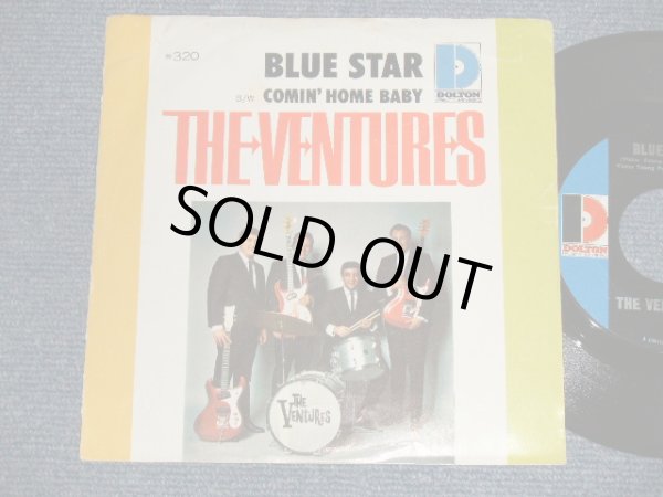 画像1: THE VENTURES - A)BLUE STAR  B)COMIN' HOME BABY ((VG+++/MINT- EDSP) / 1966 US AMERICA ORIGINAL " with PICTURE SLEEVE" "D Mark Label" Used 7" Single