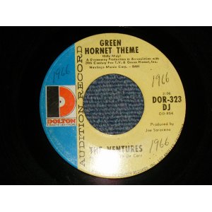 画像: THE VENTURES -A)GREEN BHORNET THEME  B)FUZZY & WILD (Ex+++/Ex+++ WOL) / 1966 US AMERICA ORIGINAL "AUDITION label PROMO"  "D Mark Label" Used 7" Single