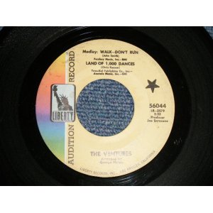 画像: THE VENTURES - A)Medley:WALK-DON'T RUN-LAND OF 1000DANCES   B)TOO YOUNG TO KNOW MY MIND (Ex+/Ex+) / 1968 US AMERICA ORIGINAL "AUDITION RECORD PROMO" Used 7"SINGLE