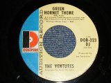画像: THE VENTURES -A)GREEN BHORNET THEME  B)FUZZY & WILD (Ex+++ Looks:Ex++/Ex++ Looks:Ex++) / 1966 US AMERICA ORIGINAL "AUDITION label PROMO"  "D Mark Label" Used 7" Single