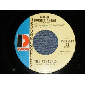 画像: THE VENTURES -A)GREEN BHORNET THEME  B)FUZZY & WILD (Ex+++ Looks:Ex++/Ex++ Looks:Ex++) / 1966 US AMERICA ORIGINAL "AUDITION label PROMO"  "D Mark Label" Used 7" Single