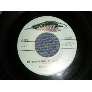 画像: TEDDY BEARS - TO KNOW HIM, IS TO LOVE HIM  ( 1st Single)(Ex+++/Ex++) / 1958 US AMERICA ORIGINAL Used 7" SINGLE 