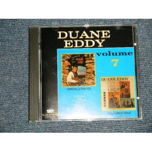 画像: DUANE EDDY - VOL.7 : ESPECIALLY FOR YOUR+GIRLS!GIRLS!GIRLS! (2 in 1)(NEW) / 1980's EUROPE "BRAND NEW" CD