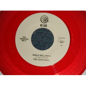 画像: THE VENTURES -A)JINGLE BELL ROCK  B)JINGLE BELLS (NEW) / 1994 US AMERICA ORIGINAL "RED WAX/VINYL"  "FOR JUKEBOXES ONLY" "BRAND NEW" 7" Single