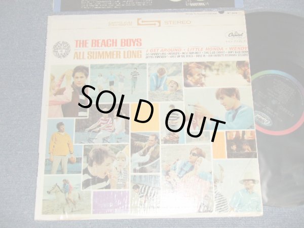画像1: The BEACH BOYS - ALL SUMMER LONG  ("DON'T BACK DOWN" on FRONT Cover) (Matrix#    A)ST-1-2110-W9 0 B)ST-2-2110-W11 0) "Capitol Records Pressing Plant, Los Angeles in CA"(MINT-/MINT-)/ 1964 US AMERICA ORIGINAL 2nd Press Jacket with"DON'T BACK  DOWN" STEREO Used LP