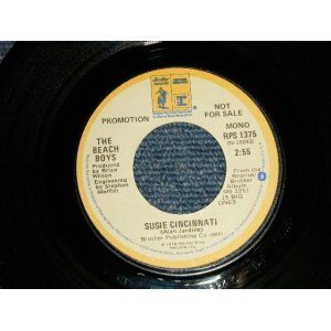 画像: THE BEACH BOYS -  Susie Cincinnati  A)MONO   B)STEREO (Ex+++/Ex+++) / 1976 US AMERICA ORIGINAL "PROMO ONLY SAME FLP MONO/STEREO" Used 7" 45 rpm Single