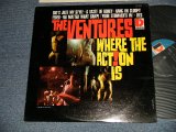 画像: THE VENTURES -  WHERE THE ACTION IS (Ex++/, VG+++/Ex+++ WEAR) / Late 1966-7 Version? US AMERICA 3rd Press "'D' MARK Label" MONO Used LP 