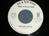 画像: RONNY AND THE DAYTONAS - A)THE LAST LETTER  B)WALK WITH THE SUN (Ex++/Ex++) / 1967 US AMERICA ORIGINAL "WHITE LABEL PROMO" Used 7" 45rpm Single