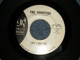 画像: THE RONETTES - BABY, I LOVE YOU (Ex++/Ex+) / 1963 US AMERICA ORIGINAL "WHITE  LABEL PROMO" Used 7" SINGLE 
