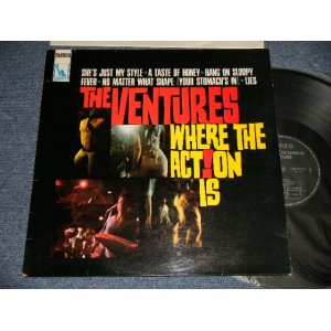 画像: THE VENTURES -  WHERE THE ACTION IS (Ex/Ex+++ WEAROBC) / 1967 Version WEST-GERMANY GERMAN REISSUE "COLOR LIBERTY Label" STEREO Used LP 