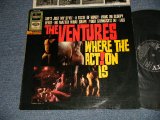 画像: THE VENTURES -  WHERE THE ACTION IS (Ex++/Ex+++) / 1965 WEST-GERMANY GERMAN ORIGINAL 1st Press "BLACK Label" STEREO Used LP 