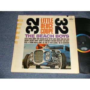画像: The BEACH BOYS - LITTLE DEUCE COUPE (Matrix #A) T-1-1998-G 2 IAM in TRIANGLE B) T-2-1998-P 1 #7 IAM in TRIANGLE) "SCRANTON Press in PENNSYLVANIA"(VG+++/VG+++ TOC, WOBC, SPLIT) / 1963 US AMERICA ORIGINAL "BLACK with RAINBOW Label" MONO Used LP