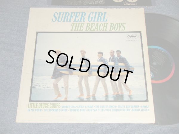 画像1: The BEACH BOYS -  SURFER GIRL (Matrix #A)T-1-1981 F 4 #2 IAM in TRIANGLE B)T-2-1981-F1 #2  IAM in TRIANGLE) "SCRANTON Press in PENNSYLVANIA" (Ex++/Ex Looks:VG+++ EDSP) / 1963 US AMERICA ORIGINAL MONO Used LP