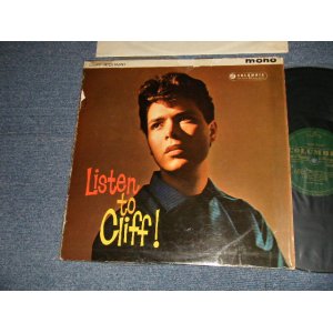 画像: CLIFF RICHARD & THE SHADOWS  - LISTEN TO CLIFF! (Ex-/Ex+++) / 1961 UK ENGLAND ORIGINAL 1st Press "GREEN With GOLD Text Label" Used MONO LP 