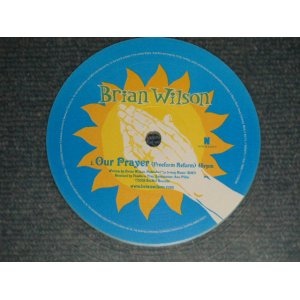 画像: BRIAN WILSON (THE BEACH BOYS) - OUR PRAYER ( - /MINT-) / 2005 EUROPE ORIGINAL "CLEAR WAX/VINYL" Used 10" Single