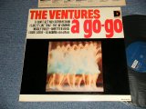 画像: THE VENTURES - A GO-GO (Ex++/Ex+++ Looks:Ex+) / 1965 US AMERICA ORIGINAL 1st Press "DARK BLUE with SILVER Print Label" MONO Used LP 