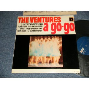 画像: THE VENTURES - A GO-GO (Ex++/Ex+++ Looks:Ex+) / 1965 US AMERICA ORIGINAL 1st Press "DARK BLUE with SILVER Print Label" MONO Used LP 