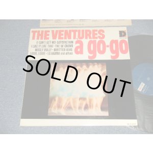 画像: THE VENTURES - A GO-GO (Ex++/Ex+++ Looks:Ex+) / 1965 US AMERICA ORIGINAL 1st Press "DARK BLUE with SILVER Print Label" MONO Used LP 