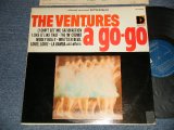 画像: THE VENTURES - A GO-GO (Ex++/Ex+++) / 1965 US AMERICA ORIGINAL 1st Press "DARK BLUE with SILVERE Print Label" STEREO Used LP 