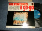画像: THE VENTURES - A GO-GO (Ex++/MINT- Looks:Ex+++) / 1965 Version US AMERICA 2nd Press "BLUE with BLACK Print Label" MONO Used LP 