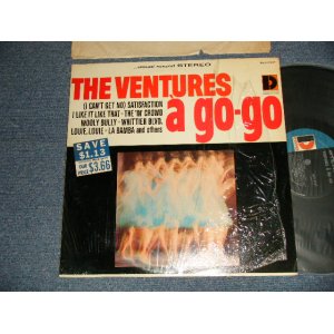 画像: THE VENTURES - A GO-GO (Ex++/Ex++) / 1967 Version US AMERICA 3rd Press "'D' MARK Label" STEREO Used LP 