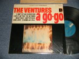 画像: THE VENTURES - A GO-GO (MINT-/Ex++ Looks:MINT-) / 1965 Version US AMERICA 2nd Press "BLUE with BLACK Print Label" STEREO Used LP 