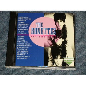画像: THE RONETTESS - ALL THE HITS (Ex+++/MINT) / 1995 GERMANY GERMAN Used CD 
