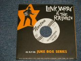 画像: LINK WRAY - A)THE HSHADOW KNOWS  B)HANG ON (NEW ) /  1995 US AMERICA REISSUE "BRAND NEW" 7"45rpm SINGLE