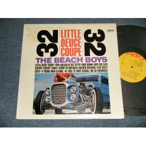 画像: The BEACH BOYS - LITTLE DEUCE COUPE (12 TRACKS) (Ex++/MINT-) / 1976 Version US AMERICA STRAIGHT REISSUE "YELLOW Label"  Used LP