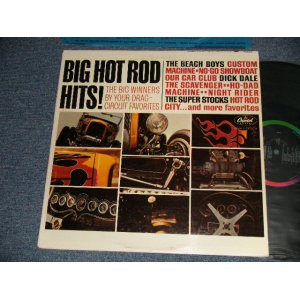 画像: V.A. Various Omnibus - BIG HOT ROD HITS (Ex++/MINT-) / 1964 US AMERICA ORIGINAL 1st Press "BLACK with Rainbow Label" MONO Used LP