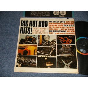 画像: V.A. Various Omnibus - BIG HOT ROD HITS (Ex++/MINT- SEAMEDSP) / 1964 US AMERICA ORIGINAL 1st Press "BLACK with Rainbow Label" MONO Used LP