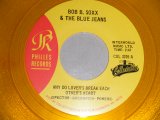 画像: BOB B. SOXX and The BLUE JEANS - A)WHY DO LOVER'S BREAKEACH OTHER'S HEART  B) ZIP-A-DEE, DOO-DAH (MINT/MINT)  / 1986 Version US AMERICA  REISSUE"YELLOW WAX/VINYL" Used 7" SINGLE 