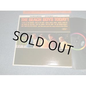 画像: The BEACH BOYS - THE BEACH BOYS TODAY (Custom made The braille on the front cover) (Matrix #A)DT1-2269-A3 "IAM" IN TRIANGLE   B)DT2-2269-W1 SCRANTON Mark)  "Capitol Records in Scranton, Pennsylvania Press" (Ex+++/Ex+++ Looks:Ex) / 1965 US AMERICA ORIGINAL "DUOPHONIC STEREO" Used LP