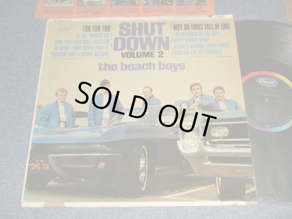 画像1: The BEACH BOYS - SHUT DOWN VOLUME 2 (MATRIX #A)T1-2027-H 6 11 IAM(in a TRIANGLE)   B)T2-2027-P 3   IAM (in a TRIANGLE) ) "SCRANTON Press in Pennsylvania" (Ex/Ex+ EDSP. WOFC) / 1964 US AMERICA ORIGINAL MONO Used LP