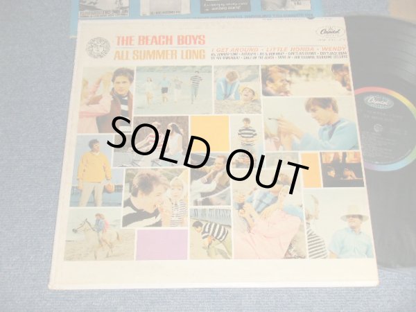 画像1: The BEACH BOYS - ALL SUMMER LONG (2nd Press  "DON'T BACK DOWN" on FRONT Cover ) (Matrix #A) T1-2110-T 4 IAM(in TRIANGLE) B) T2-2110-P 5 IAM(in TRIANGLE)) "SCRANTON Press in PENNSYLVANIA"  (Ex++/Ex+) / 1964 US AMERICA ORIGINAL 1st Press "BLACK with RAINBOW Label" MONO Used LP