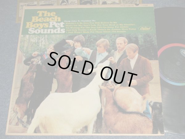 画像1: The BEACH BOYS - PET SOUNDS (Matrix #A)T1-2458-G18 (IAM in TRIANGLE) B)T2-2458-G18 (IAM in TRIANGLE)  "SCRANTON press in PENNSYLVANIA" (Ex++/Ex++) / 1966 US AMERICA ORIGINAL MONO Used LP