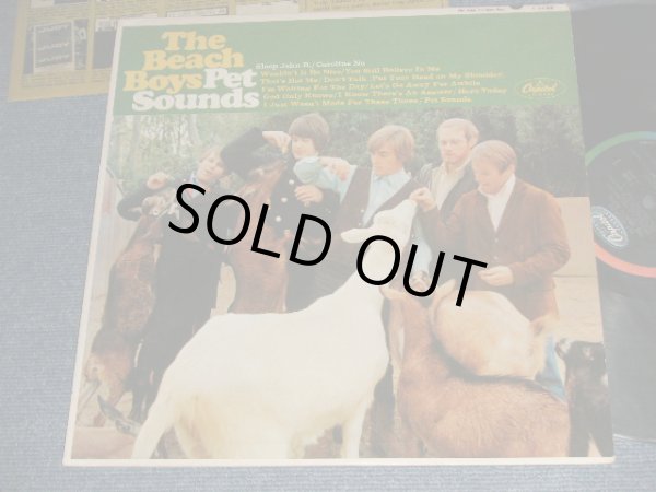 画像1: The BEACH BOYS - PET SOUNDS (Matrix #A)T1-2458-G30・1 * B)T2-2458-G30・ * )  "LOS ANGELES Press in CA" (Ex+++~Ex++/Ex++) / 1966 US AMERICA ORIGINAL MONO Used LP