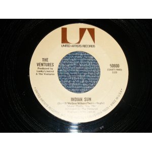 画像: THE VENTURES - A) INDIAN SUN  B)SQUUAW MAN (MINT/MINT) / 1973 US AMERICA ORIGINAL "STOCK COPY" Used 7" SINGLE 