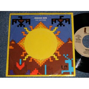 画像: THE VENTURES - A) INDIAN SUN  B)SQUUAW MAN (Ex-/MINT- / 1973 US AMERICA ORIGINAL "PROMO" "A-Side 'PLUG SIDE' Credit Label" Used 7" SINGLE With PICTURE SLEEVE (