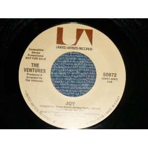 画像: THE VENTURES - JOY  A) MONO   B)STEREO (MINT-/MINT-) / 1971 US AMERICA ORIGINAL "PROMO ONLY SAME FLIP" Used 7" SINGLE 
