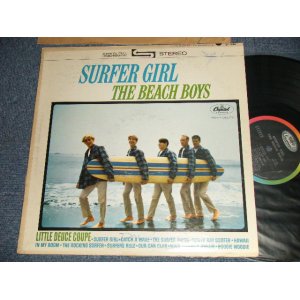 画像: The BEACH BOYS - SURFER GIRL (Matrix #A)ST-1-1981-A5  4 (STAR MARK) B)S T-2-1981-A5 2 (STAR MARK)) "LOS ANGELES Press in CA" (Ex++/Ex+++ SWOFC, EDSP)/ 1963 US AMERICA ORIGINAL "BLACK with RAINBOW RING Label" STEREO Used LP