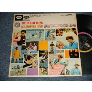 画像: The BEACH BOYS - ALL SUMMER LONG (Matrix #A)T1-2110-1 1 P B)T2-2110-1 H) (Ex++/VG++)/ 1965 UK ENGLAND ORIGINAL "BLACK with RAINBOW RING Label" "MONO" Used LP