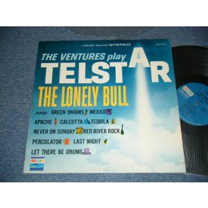 画像: THE VENTURES - PLAY TELSTAR (Ex++/MINT) / 1964 Version US AMERICA RE-PRESS "BLUE With BLACK Print Label" STEREO Used LP