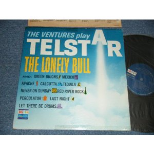画像: THE VENTURES - PLAY TELSTAR (Ex++/Ex Looks:Ex++) / 1963 Version US AMERICA RE-PRESS "DARK BLUE With SILVER Print Label" MONO Used LP