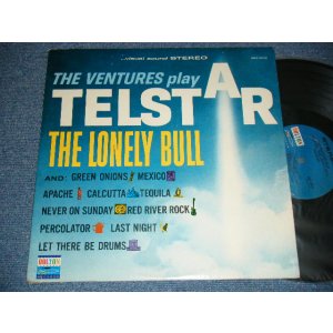 画像: THE VENTURES - PLAY TELSTAR (Ex++/Ex+ Looks:Ex++) / 1964 Version US AMERICA RE-PRESS "BLUE With BLACK Print Label" STEREO Used LP