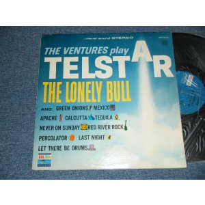 画像: THE VENTURES - PLAY TELSTAR (Ex++/Ex++ Looks:Ex+ EDSP) / 1964 Version US AMERICA RE-PRESS "BLUE With BLACK Print Label" STEREO Used LP