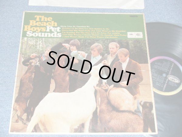 画像1: The BEACH BOYS - PET SOUNDS (Matrix #A)T1-2458-1  1 OT B)T2-2458-1  1 MM) (VG+++/Ex++ SPLIT) / 1966 UK ENGLAND ORIGINAL MONO Used LP