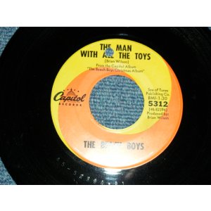 画像: THE BEACH BOYS - A)THE MAN WITH ALL THE TOYS   B)BLUE CHRISTMAS  (Ex++/Ex++) / 1964 US AMERICA ORIGINAL "PROMPO BB HOLE" Used 7" SINGLE