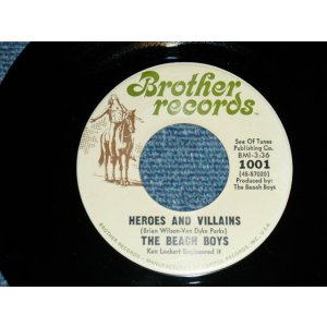 画像: THE BEACH BOUS - A) HEROES AND VILLAINS   B) YOU'RE WELCOME  "First pressing with "Ken Lockert Engineered it" misprinted on the label." (MINT-/MINT-) / 1967 US AMERICA ORIGINAL Used 7" Single